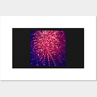 Pixel Firework No.29 Posters and Art